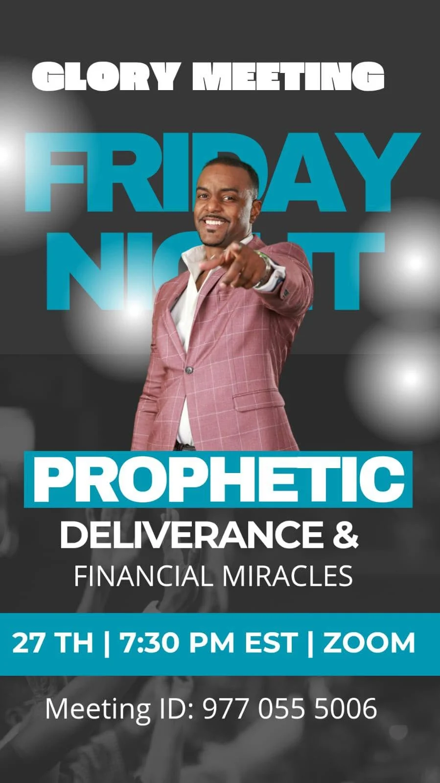 Dennis Dixon ministry event flyer